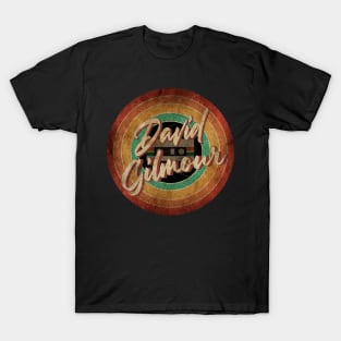 David Gilmour Vintage Circle Art T-Shirt